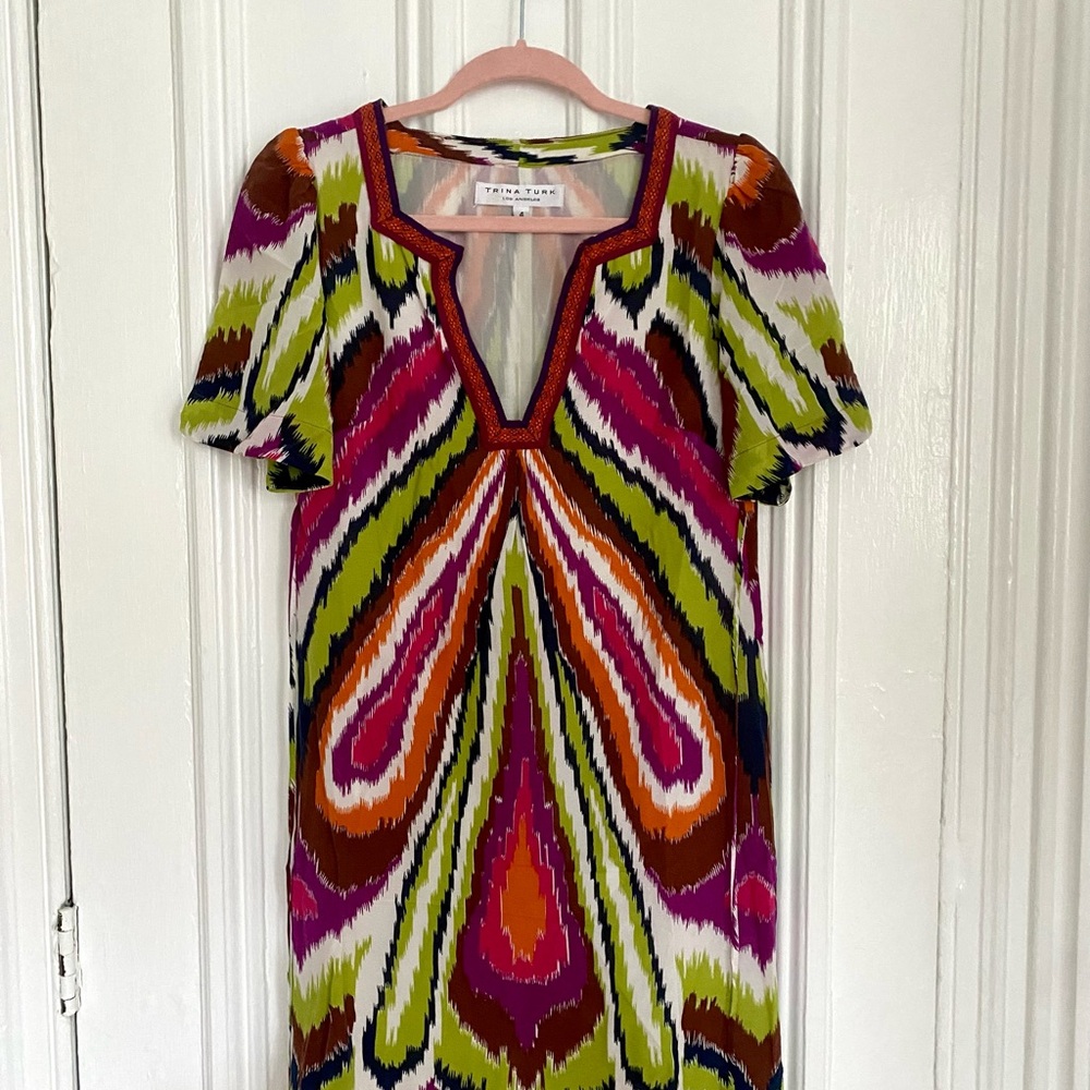Trina Turk Silk Dress